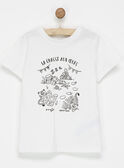 Oeuf de Pâques tigre: 1 tee-shirt à colorier NYTIGRAGE / 18E3PGK3TCT001