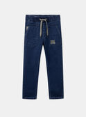 Jeans Bleu marine LUTOUAGE / 24H3PGM1JEA070