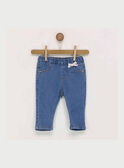 Jeans bleu jean RABONNY / 19E1BF21JEA704