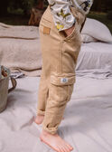 Pantalon cargo beige GERELAGE / 23H3PG81PAN080