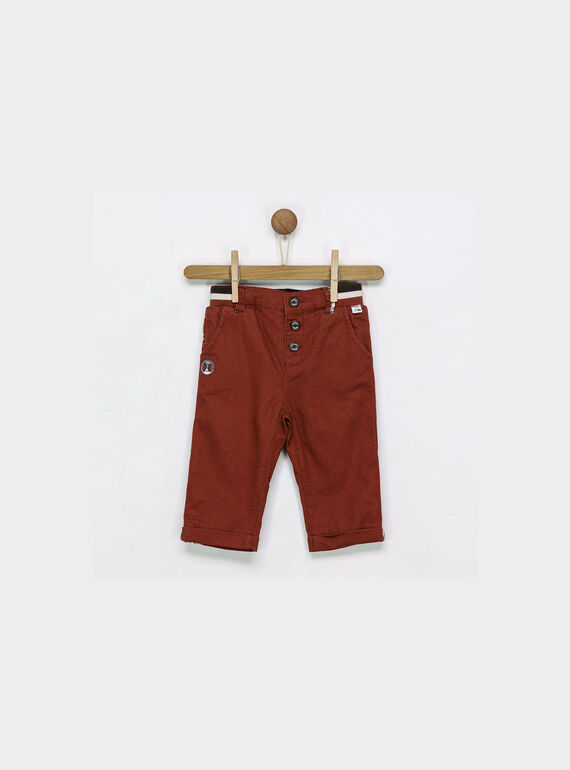 Pantalon marron PAROMEO / 18H1BGP2PANF519