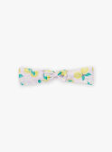 Bandeau jaune à imprimé fleuri LAARYA / 24H4BFI1BANH705