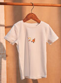 2 t-shirts manches courtes imprimé chien KUOTIAGE / 24E5PG91TMC001