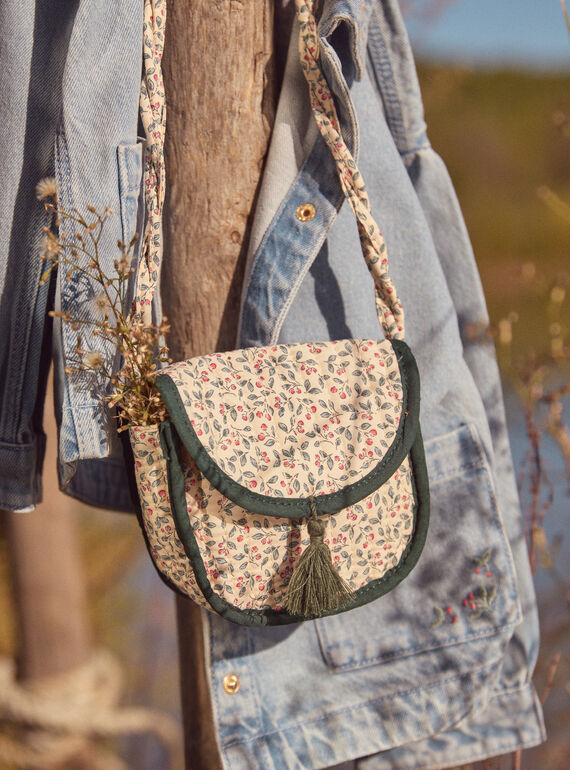 Sac bandoulière imprimé baies MIBAGETTE / 25E4PF91BESA001