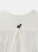 Chemise brodée dinosaure MAGASPARD / 25E1BG91CHM001