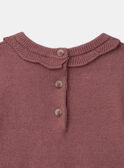 Robe tricot fantaisie LANOLWEN / 24H1BFQ2ROB709
