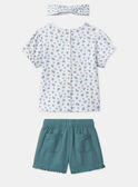 Ensemble tshirt imprimé fleuri, short et bandeau MAPAULA / 25E1BFO1ENS001