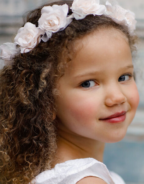 Couronne De Fleurs Enfant Fille Accessoires De Cheveux Et Bijoux Enfant Sergentmajor
