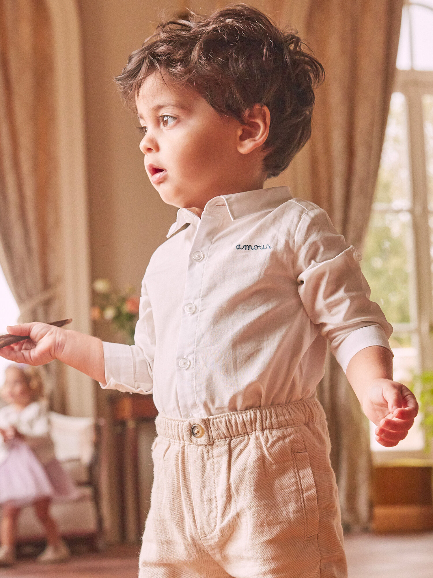 Chemise blanche bebe garcon clearance