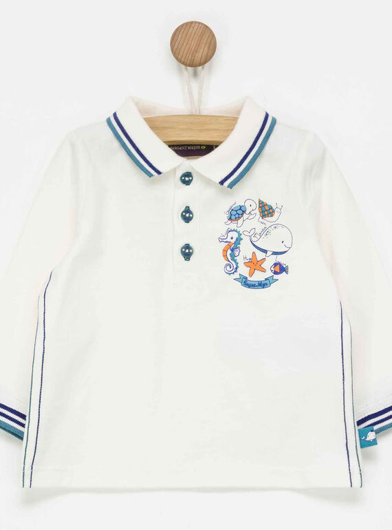 Polo blanc PAJOHAN / 18H1BGE1POL005