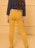 Lot de 2 leggings  jaune et marine LITABLETTE 2 / 24H2PFB2LG070
