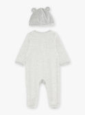 Grenouillère Gris chiné KEDIBOU / 24E5BG55GRE943