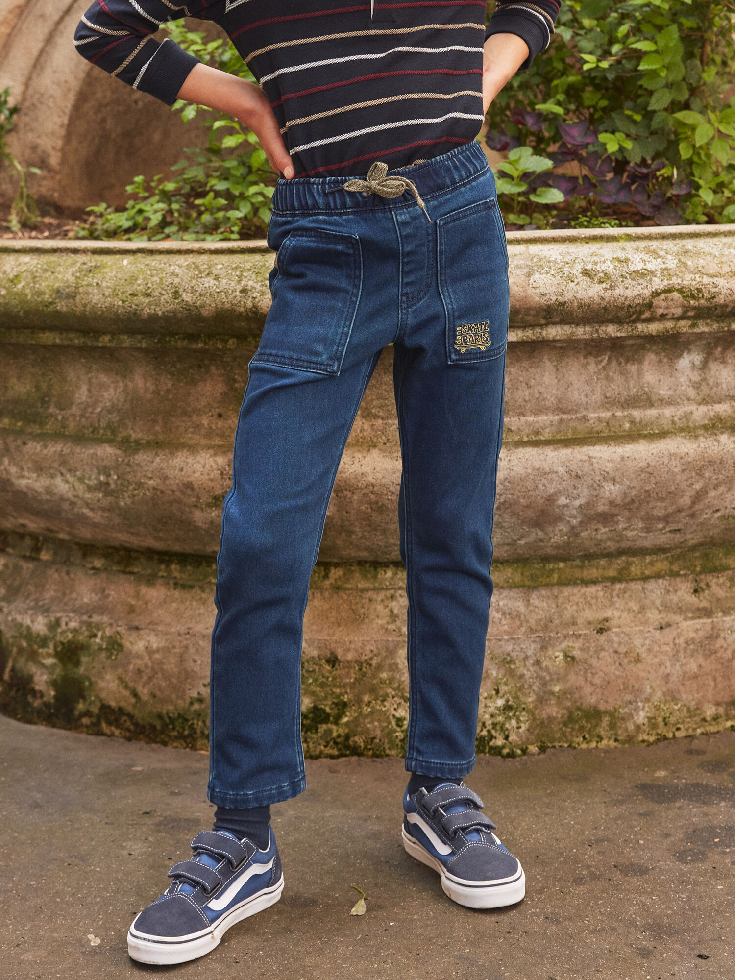 Jeans bleu marine online