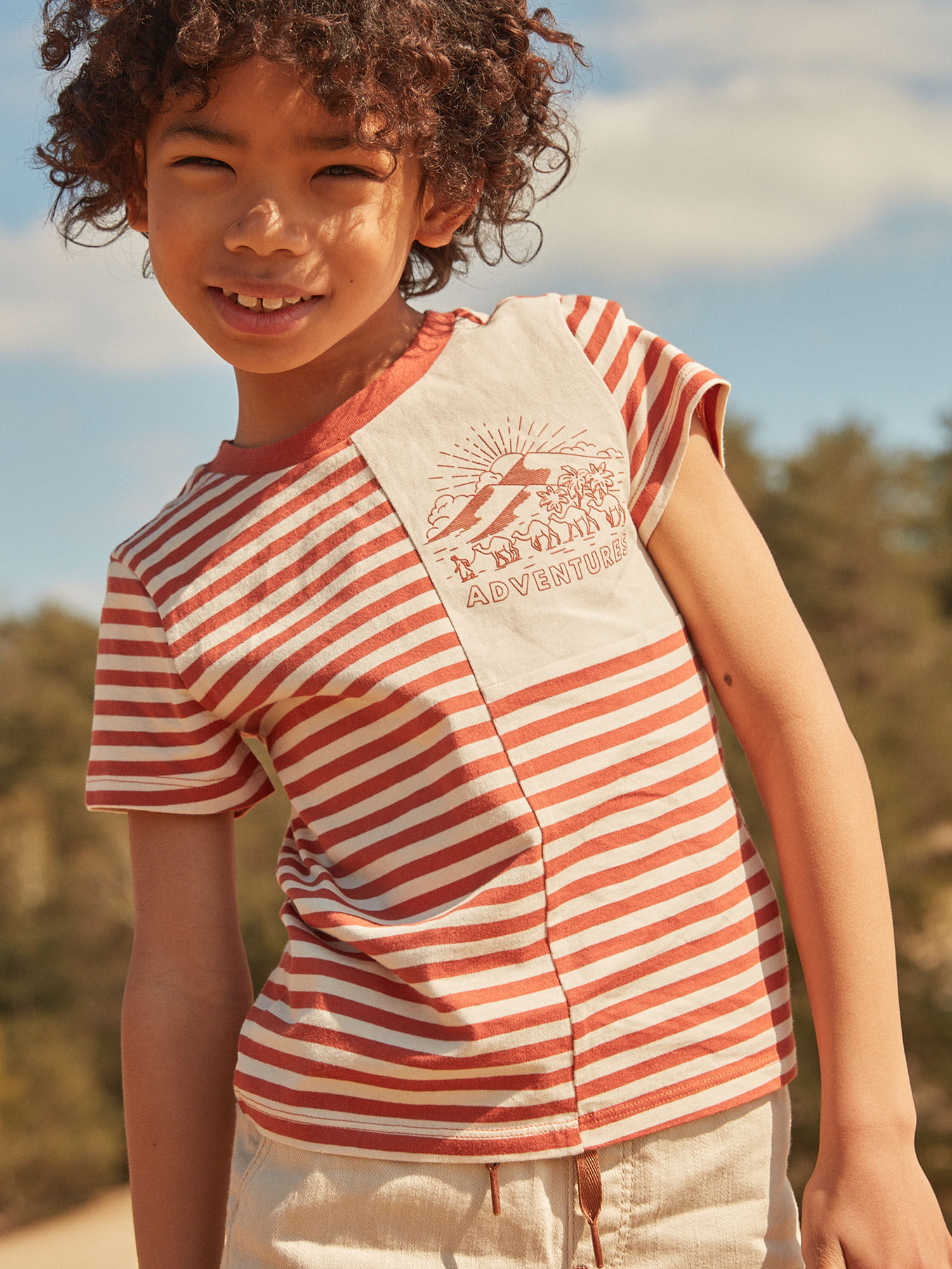 Sergent major tee shirt online garcon