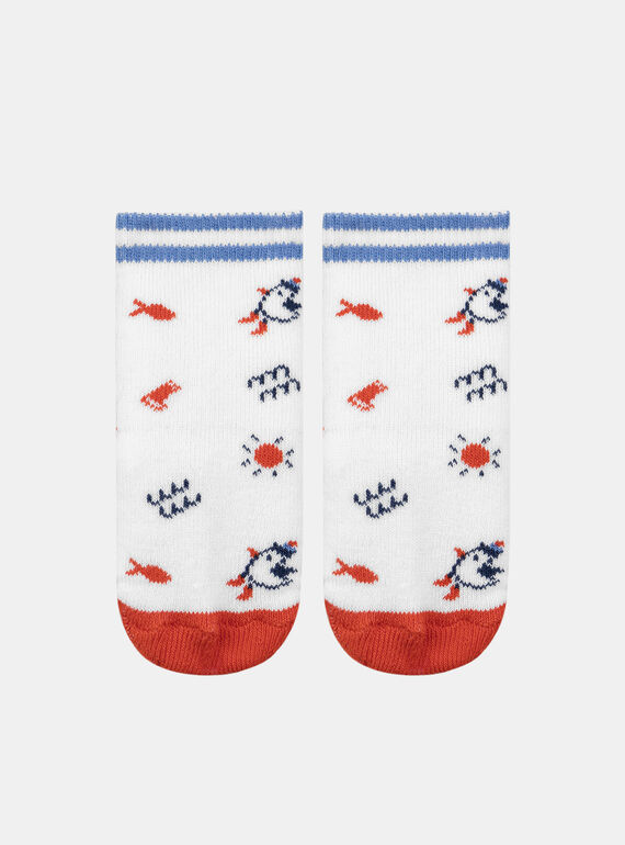 Chaussettes à motifs marin KACYRIL / 24E4BG42SOQ001