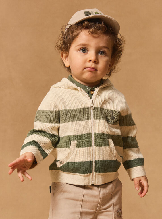 Gilet rayé MAGILLE / 25E1BG91GIL001