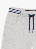 Bermuda gris chiné enfant garçon 22E3PGT1BERJ920