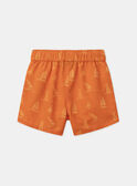 Short de bain orange à motif magique  MRUMOUAGE / 25E4PGC7MAIE405