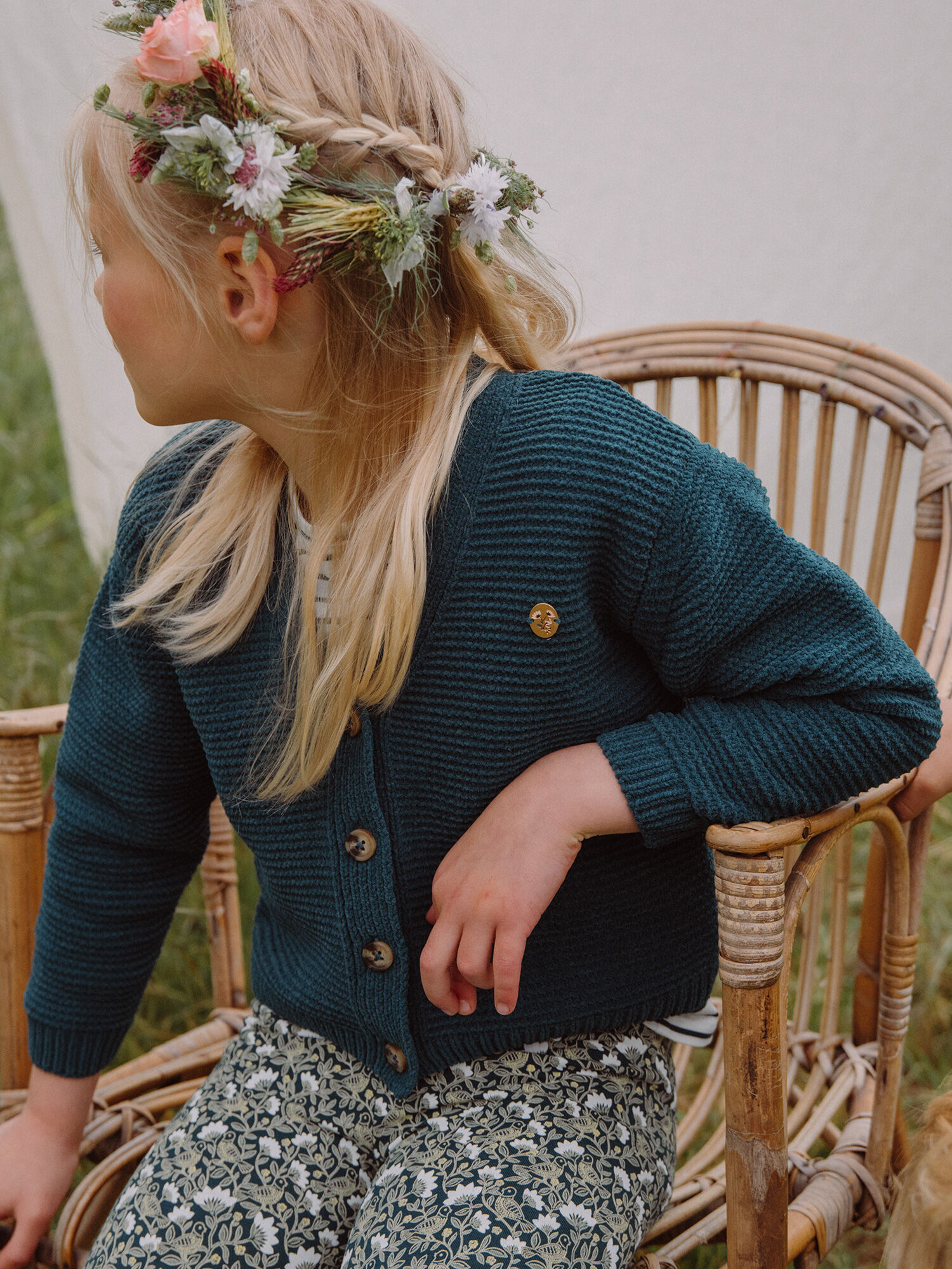 Gilet sales maille chenille