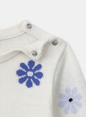Pull à fleurs MESWETTE / 25E2PF81PUL114