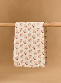 Snood écru imprimé fleur MABRIGITTE / 25E4BF71SNO001
