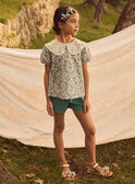 Blouse col claudine MLEBOSETTE / 25E2PFO1CHE001