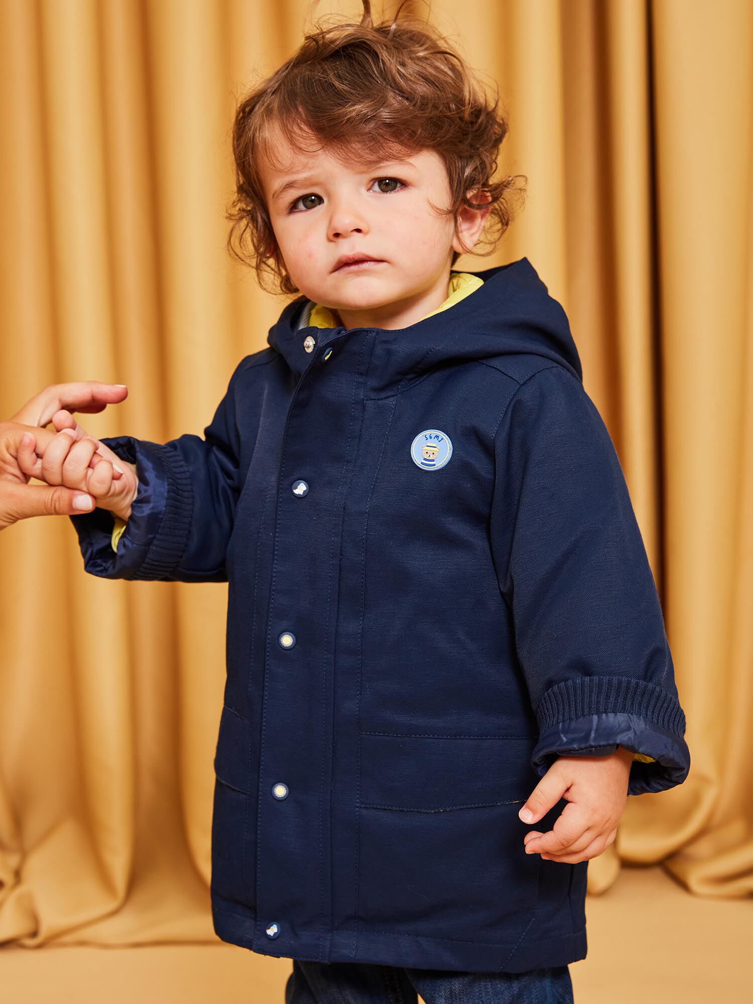 Manteau 3 en 1 bleu marine