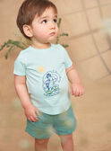 Tee Shirt Turquoise KAVIRGIL / 24E1BGR1TEE203
