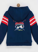 Gilet bleu  POMESAGE / 18H3PGQ1GIL208