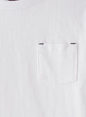 Tee Shirt Manches Courtes Ecru VUNIAGE2EX / 20H3PGC2TMC001