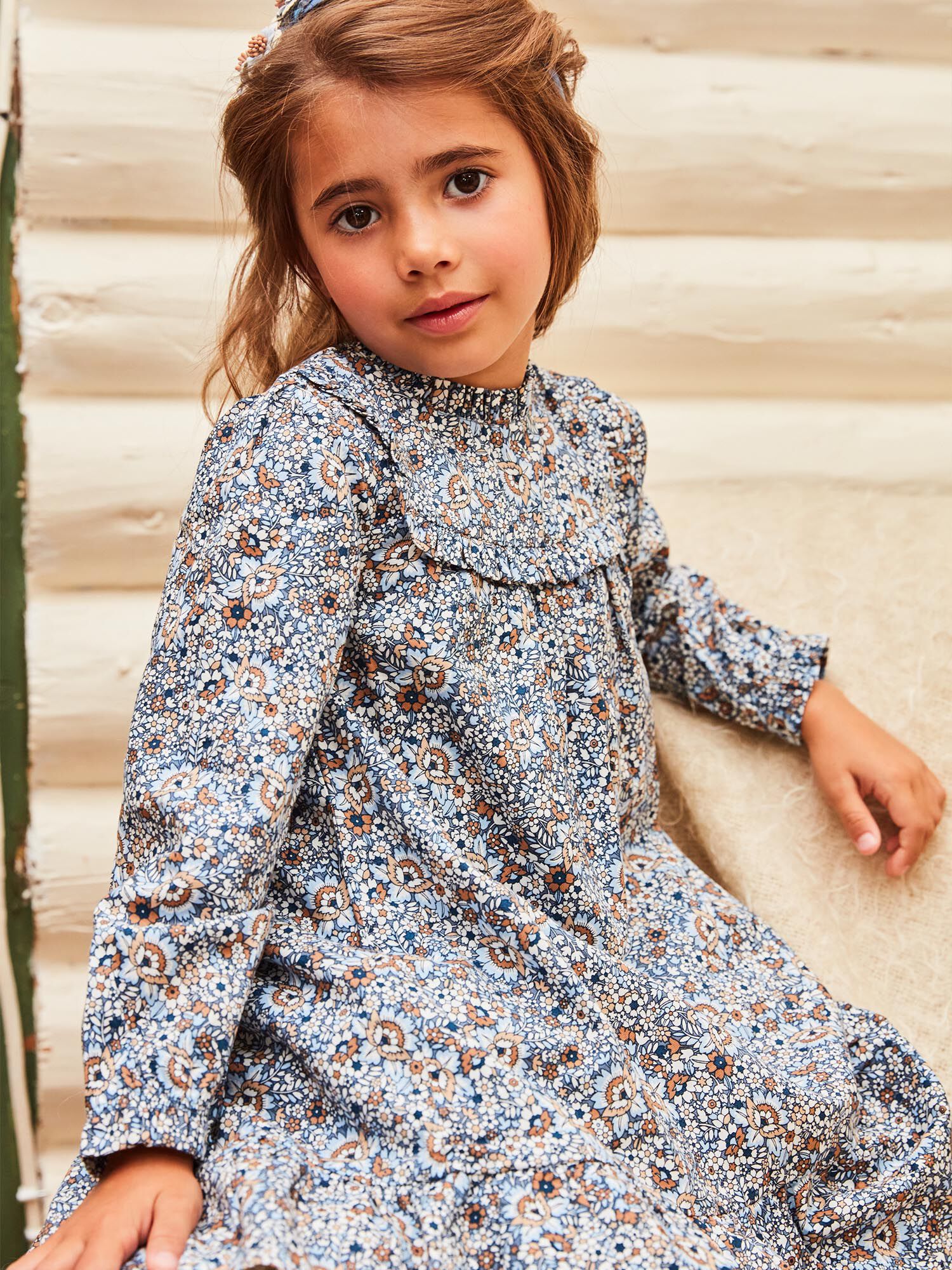 Robe sales bleu hiver