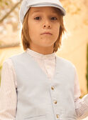 Gilet de costume bleu MREGILAGE / 25E3PGL2GSM213