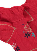Chaussettes basses rouge REPOLETTE / 19E4PFE1SOB050
