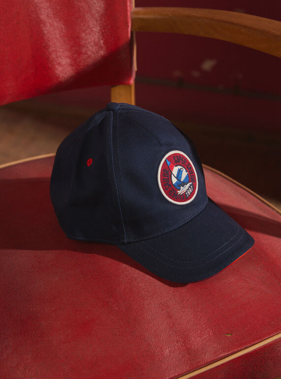 Casquette marine avec broderie voile MOHAGE / 25E4PGJ1CHA070