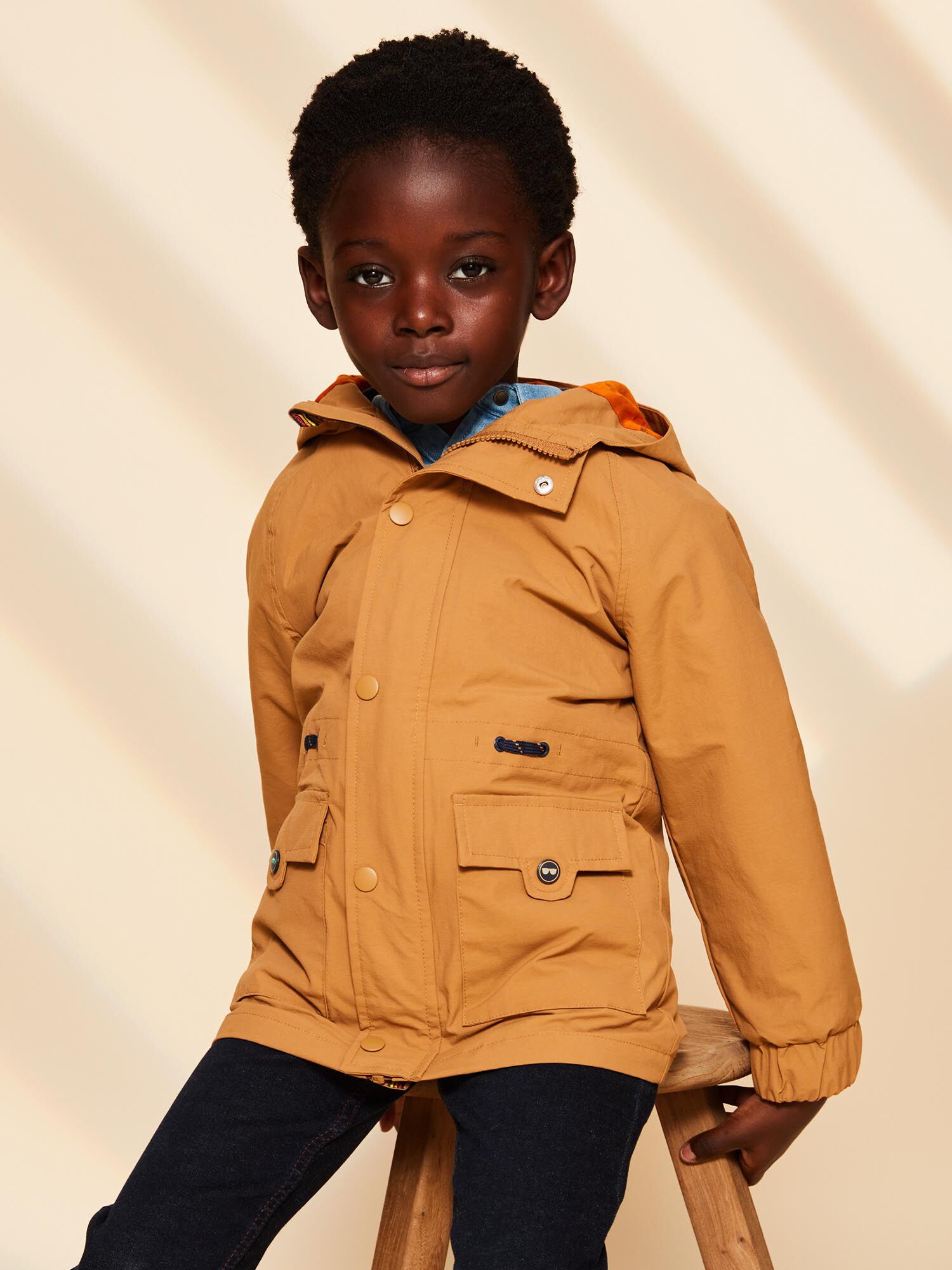 Manteau camel enfant 2025