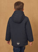 Parka 3 en 1 bleu foncé Garçon NINCARAGE / 25H3PGE2PARC214