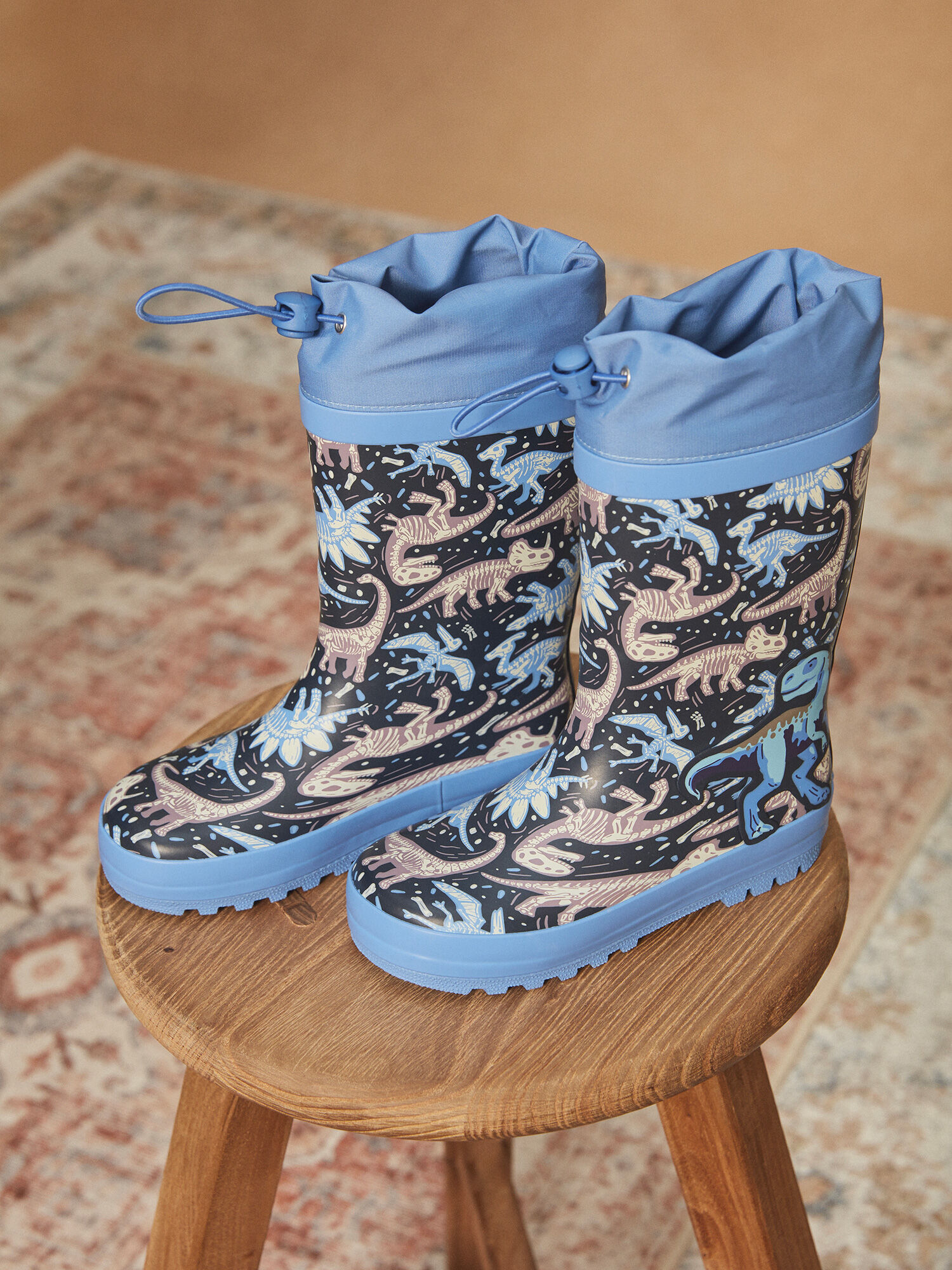 Bottes de pluie bleues Gar on Sergent Major
