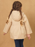 Imperméable 2 en 1 beige Fille  NINOLETTE / 25H2PFE2IMP801