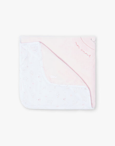 Couverture Rose Pale Bebe Fille Achat En Ligne Naissance Sergentmajor