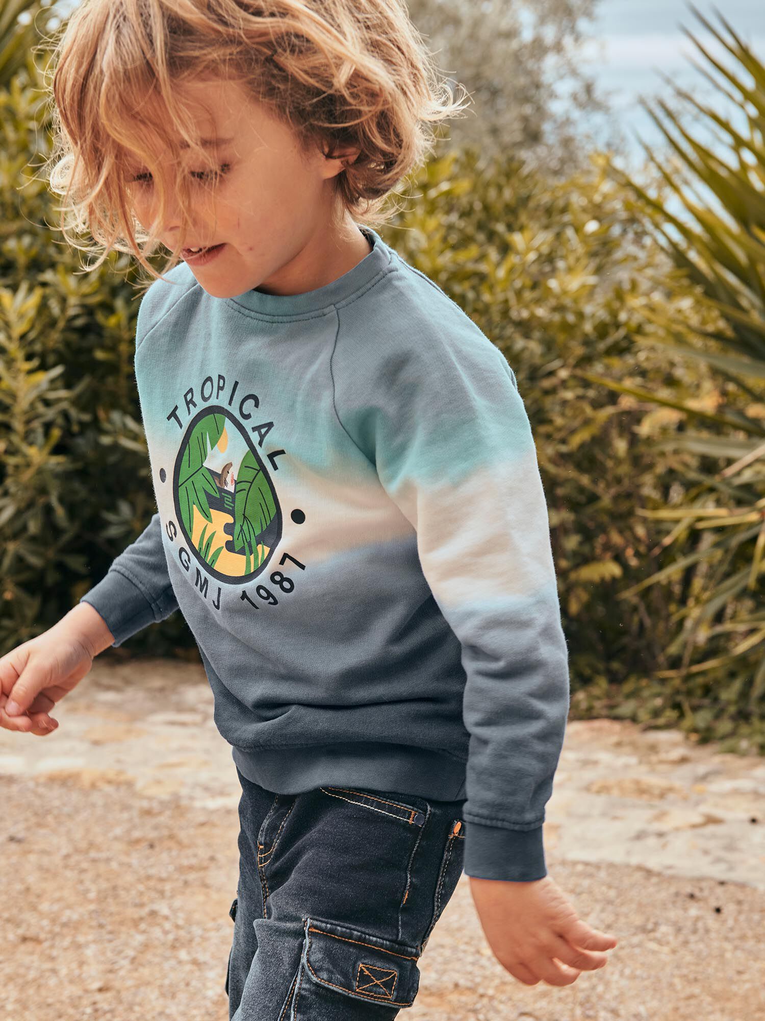 Pull sergent major fille top