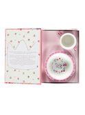 Kit repas rose et blanc ROPASFILLE / 19EZLAX2KTR001