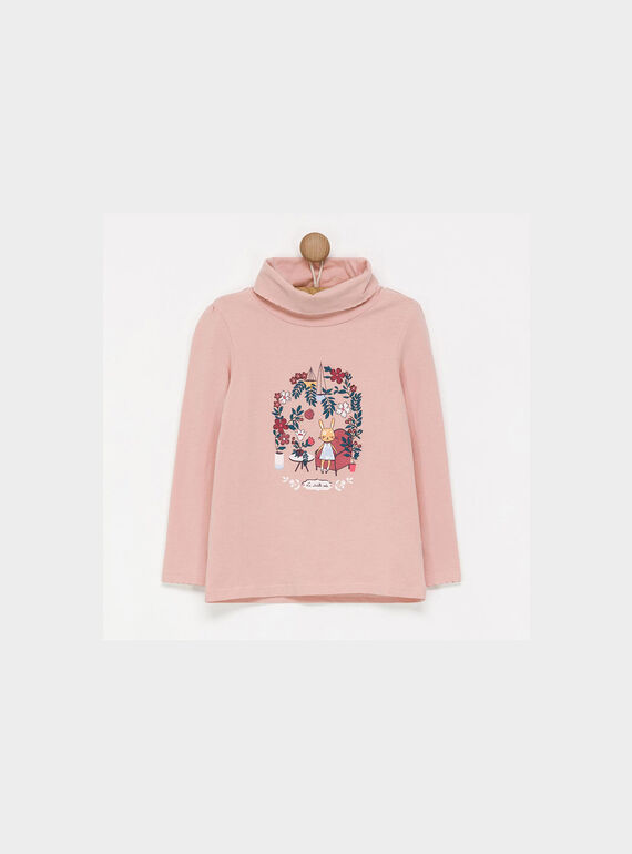 Sous pull rose PAHSETTE / 18H2PFH1SPL303