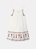 Robe Bain de Soleil Ecrue KLOBROETTE / 24E2PFS2RBS001