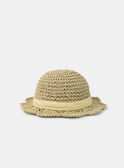 Chapeau de paille ruban MANOELIA / 25E4BFK2CHA009