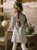 Robe fleurie en velours LAROZETTE / 24H2PFS1ROBA002