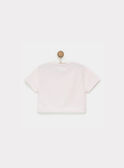 Cardigan rose pale NYGAELETTE / 18E2PF11CAR301