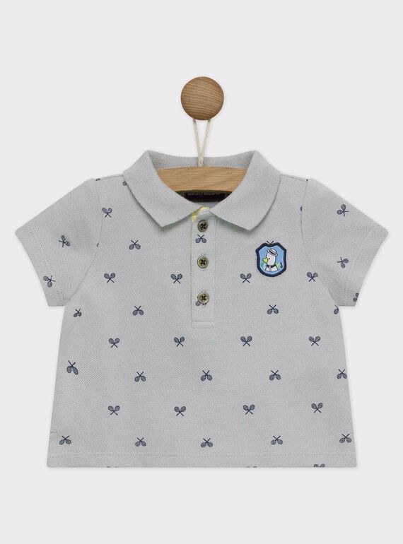 Polo gris  RYDANIEL / 19E1BGS1POL904