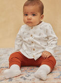Haut, bas de pyjama et chaussettes gris clair GOKAY / 23H0CML2ENS001
