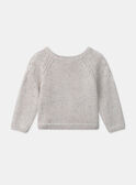 Cardigan chiné fleurs  MABELLE / 25E1BF71CAR006