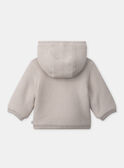 Veste à capuche en tricot NOFEL / 25H0CM21VESI814